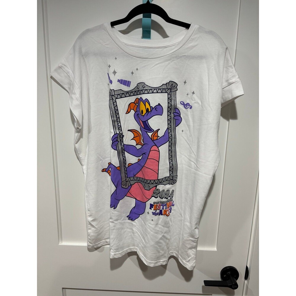 Disney Epcot Festival of the Arts 2024 Figment Shirt XL